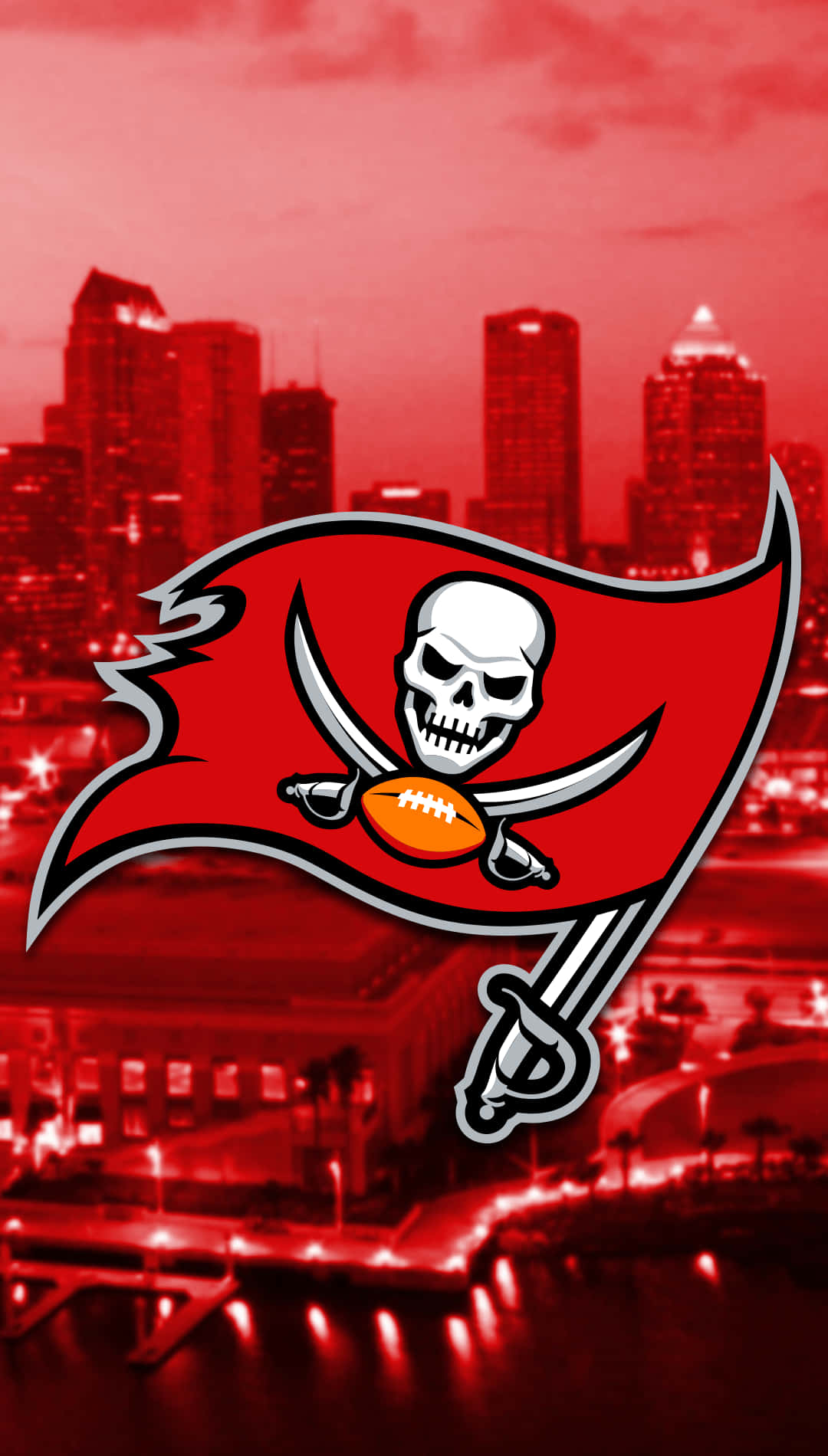 Tampa Bay Buccaneers, iPhone, skull swords, HD Phone Wallpaper