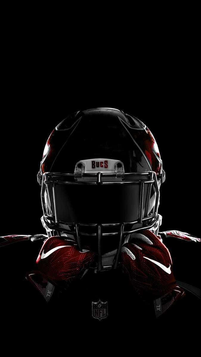 Tampa Bay Buccaneers, football helmet, gloves, SD Phone Wallpaper