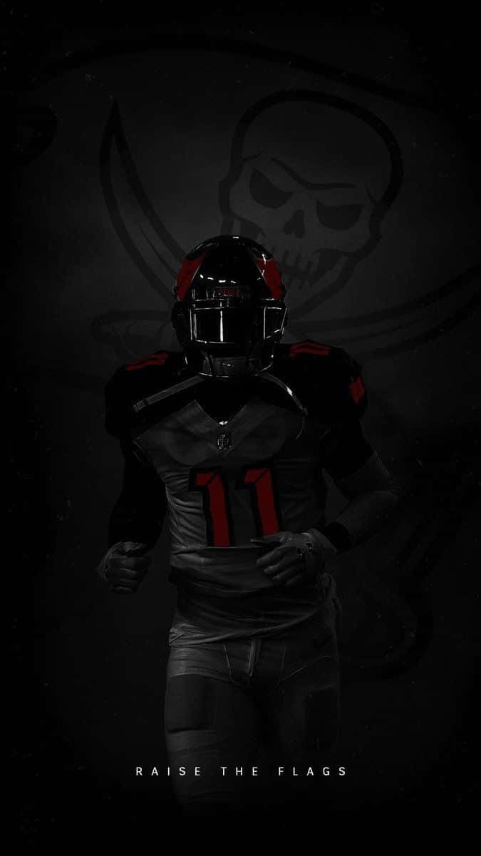 Tampa Bay Buccaneers, number 11, black and red uniform, SD Phone Wallpaper