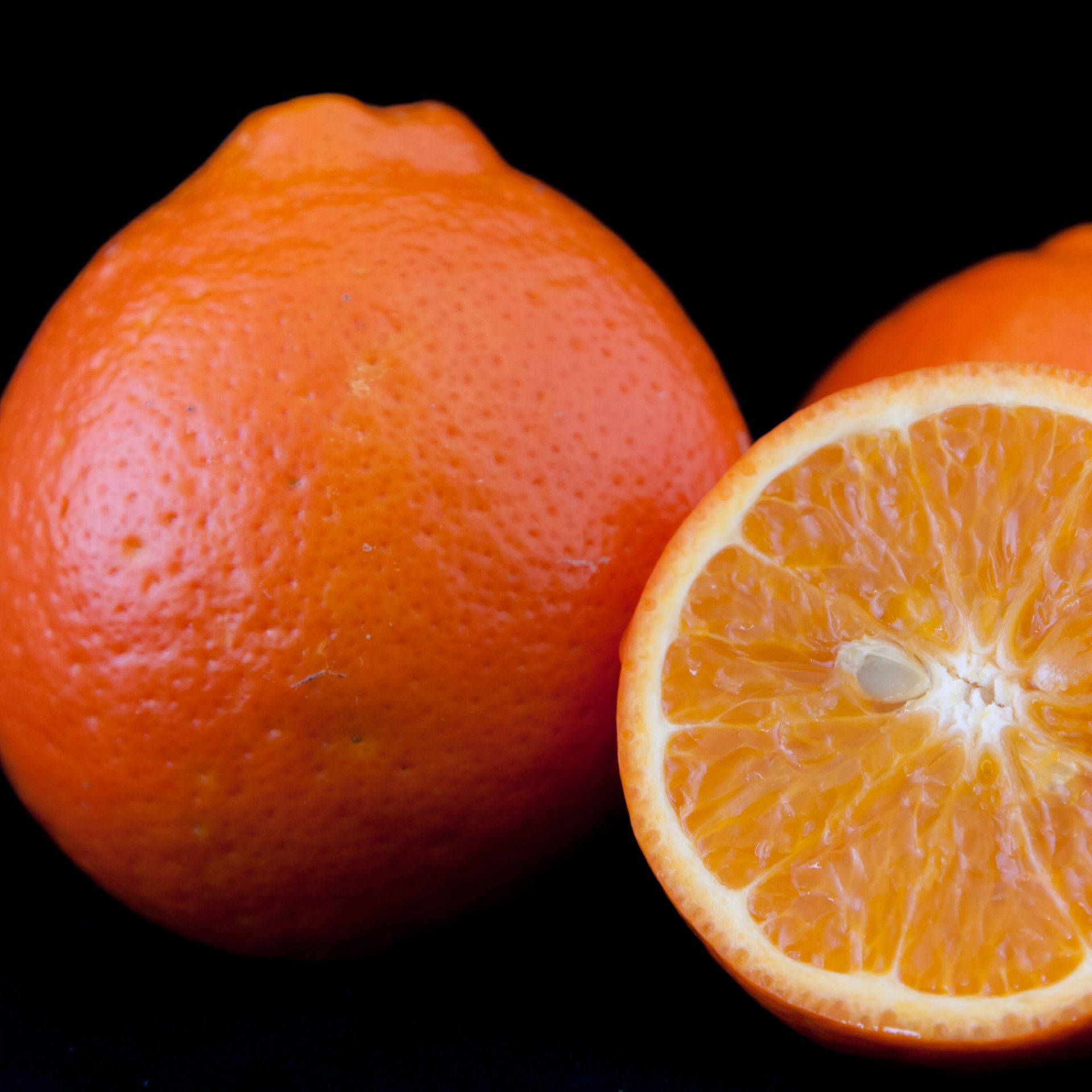 Tangelo, orange, juicy segments, Full HD Desktop Wallpaper