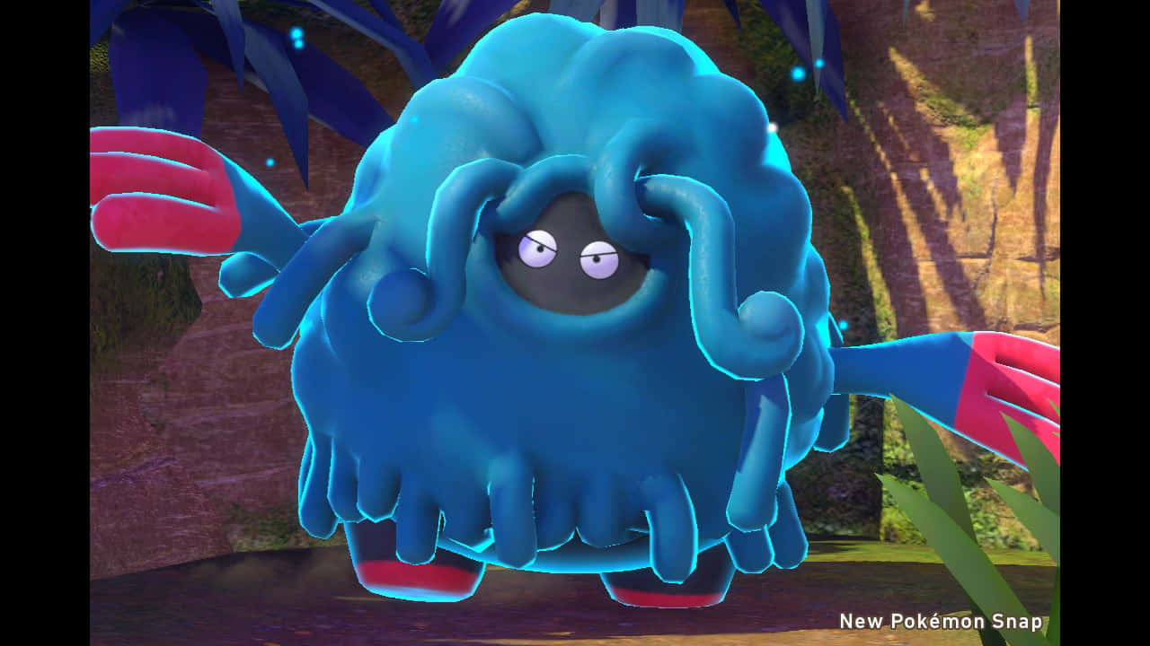 Tangrowth, blue, fluffy, HD Desktop Wallpaper