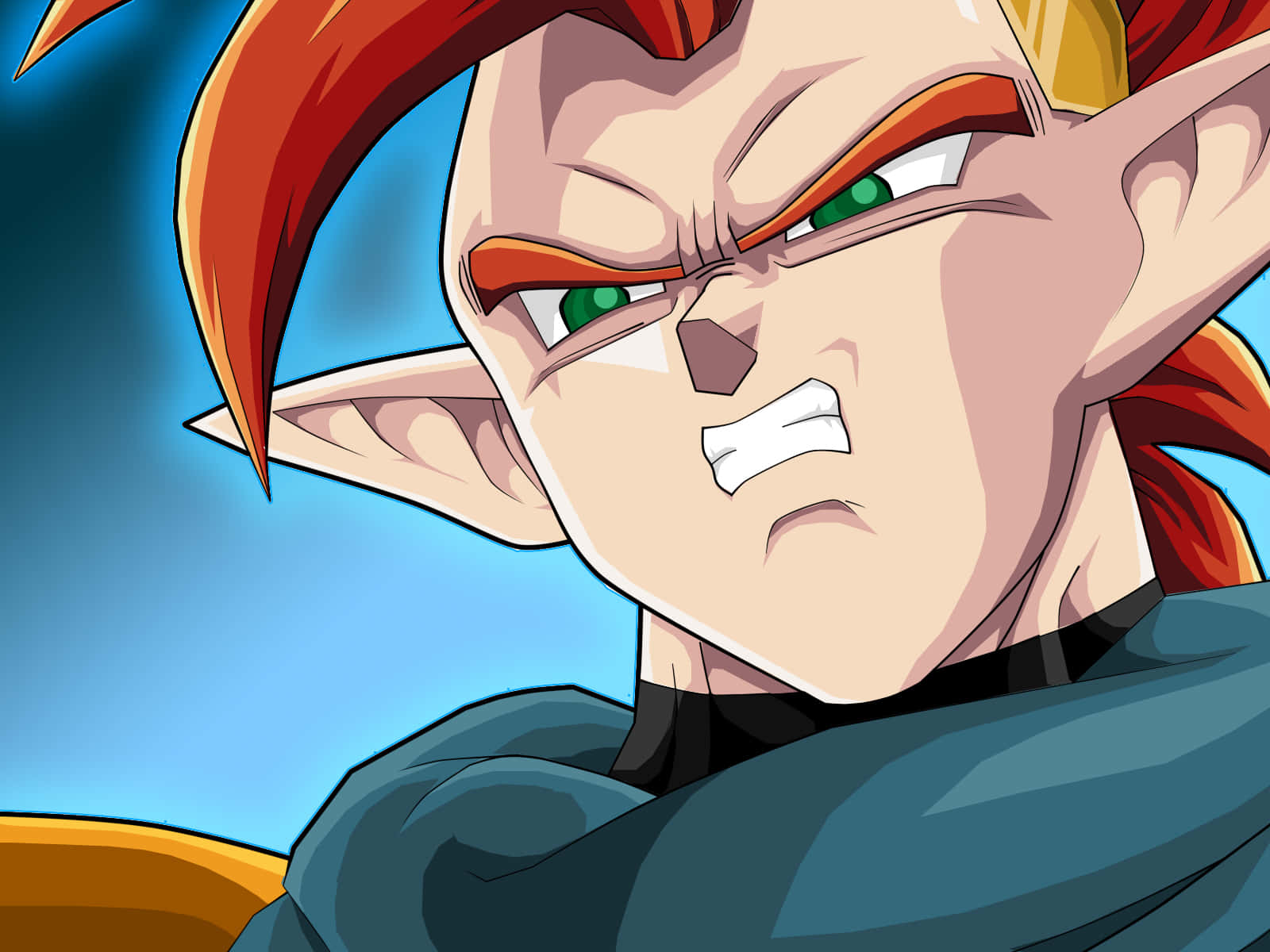 Tapion, ocarina, spiky red hair, HD Desktop Wallpaper