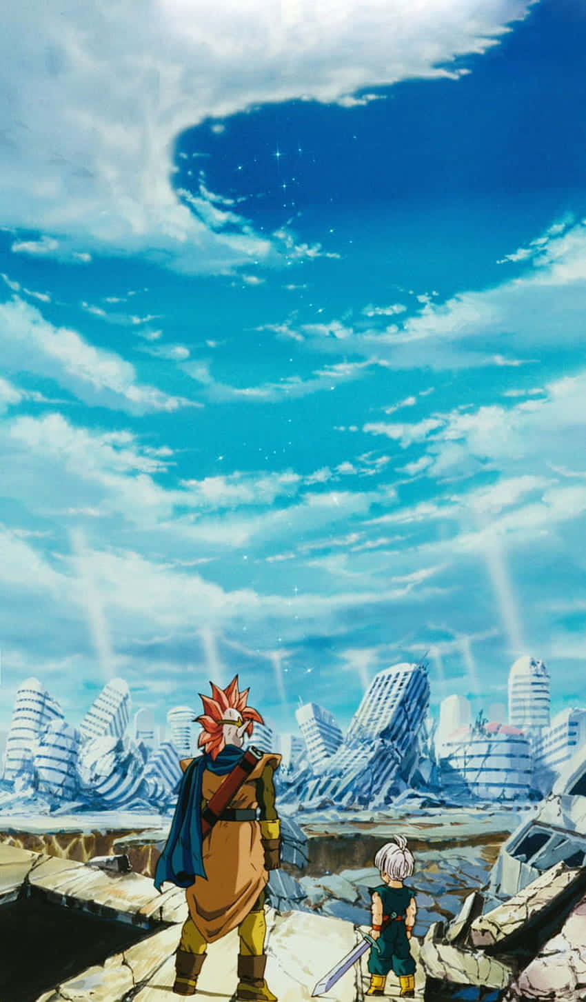 Tapion 850, futuristic city, swirling blue vortex, HD Phone Wallpaper