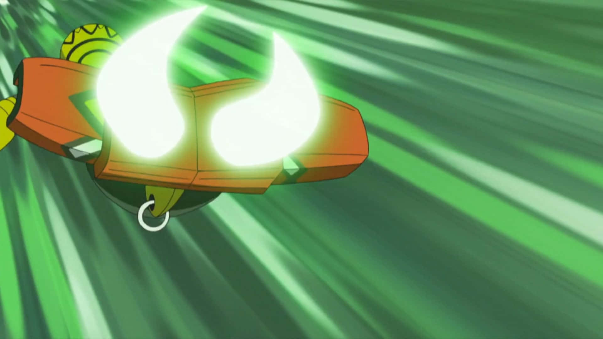 Tapu Bulu, glowing orange, glowing yellow, Full HD Desktop Wallpaper