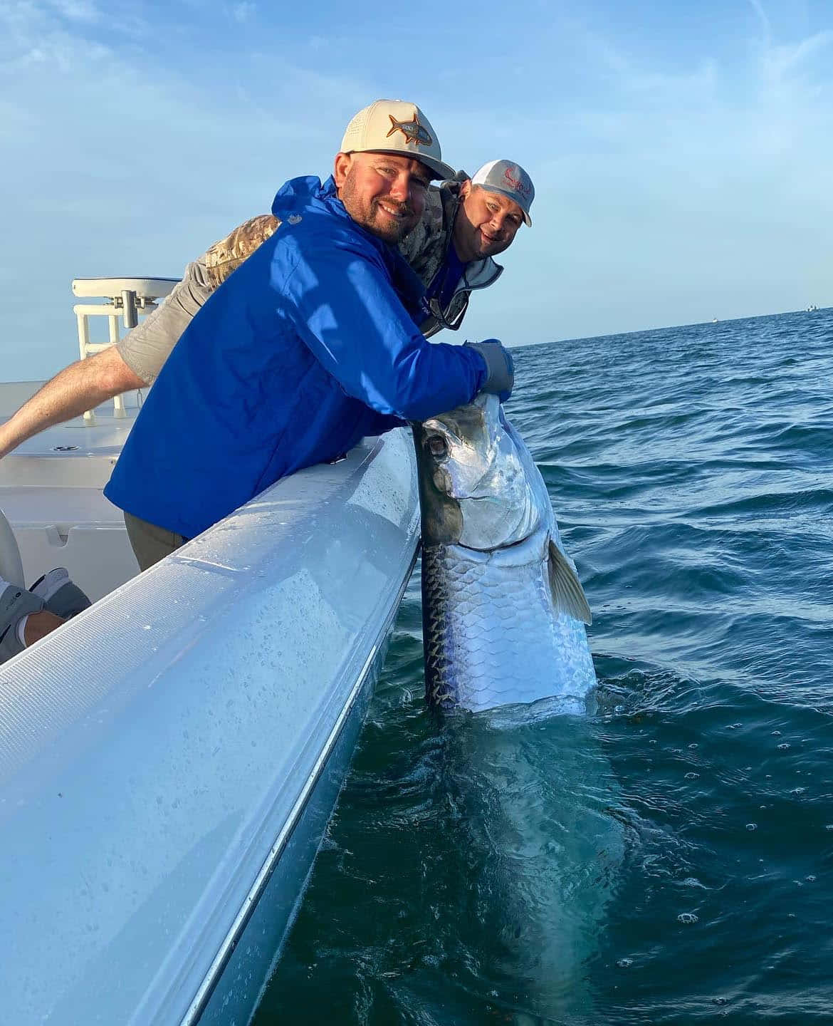 tarpon, silver tarpon, deep blue ocean waters, HD Phone Wallpaper