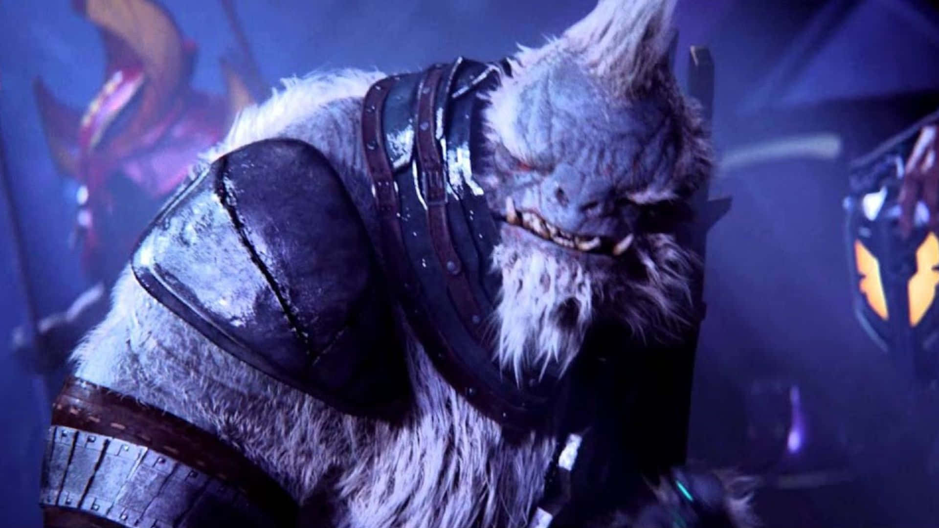 Tartarus, 1920 x 1080, furry orc warrior, Full HD Desktop Wallpaper