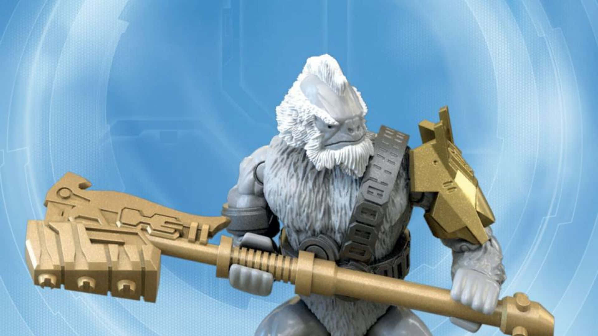 Tartarus, gray-furred warrior, white beard, Full HD Desktop Wallpaper