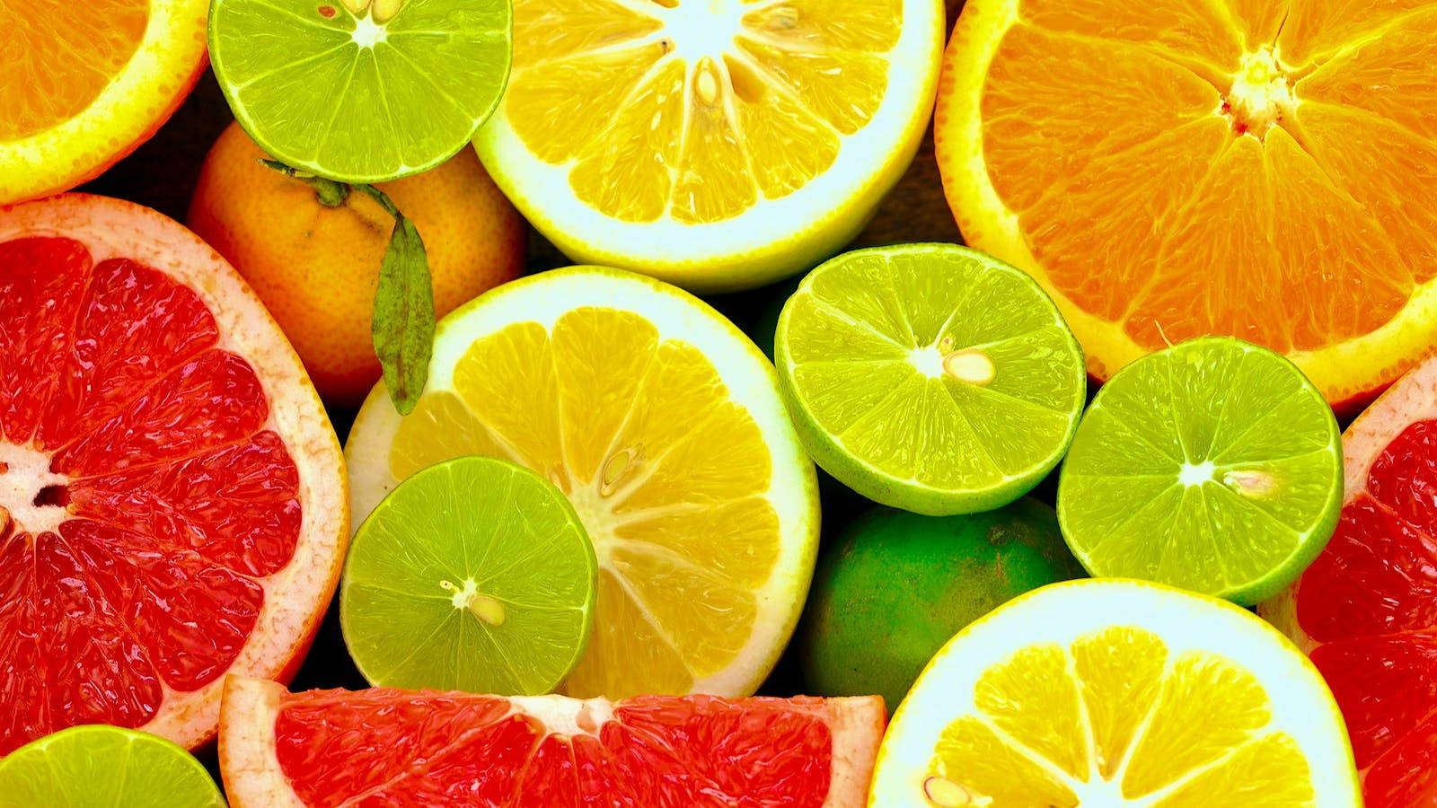 sour fruit assortment, citrus fruits, oranges, HD Desktop Wallpaper