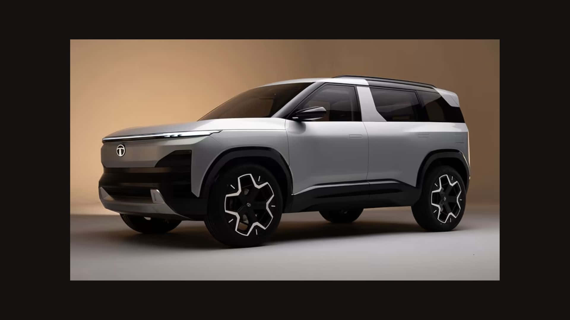 Tata Motors, silver, futuristic SUV, Full HD Desktop Wallpaper