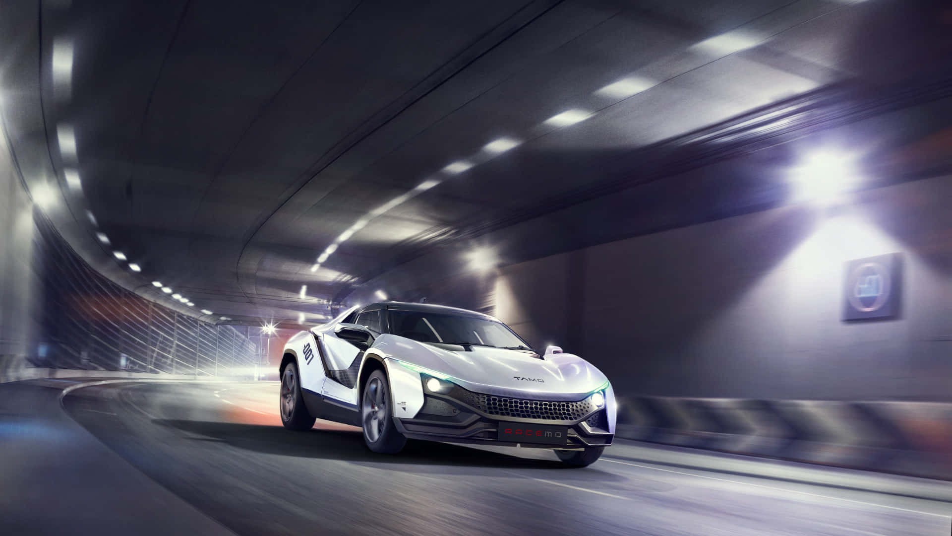 Tata Motors, silver, sports car, Full HD Desktop Wallpaper