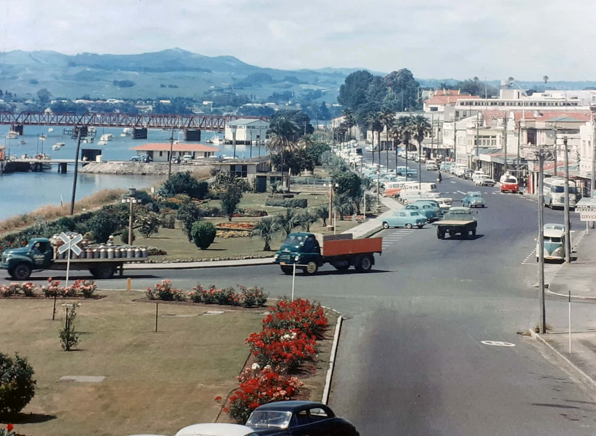 Tauranga, waterfront, street view, Full HD Desktop Wallpaper