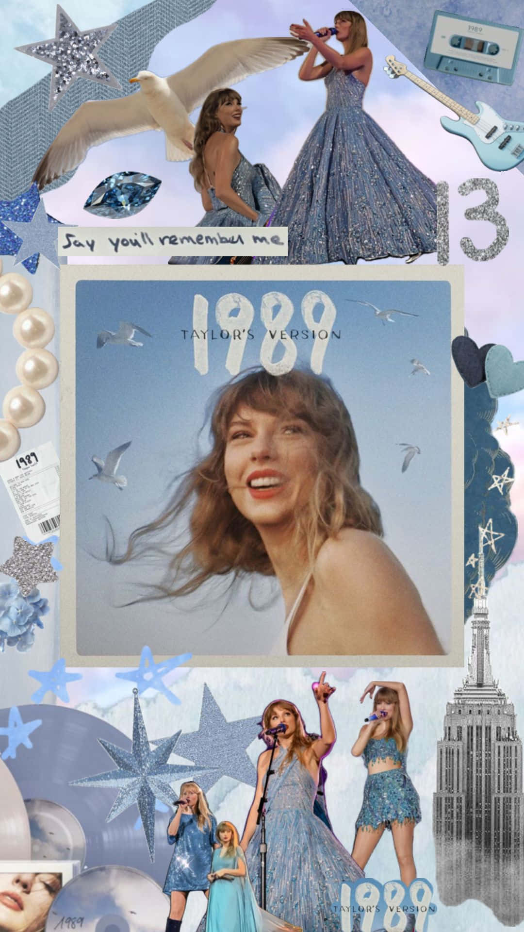 Taylor Swift, 1989, blue sequined outfits, Full HD Phone Wallpaper