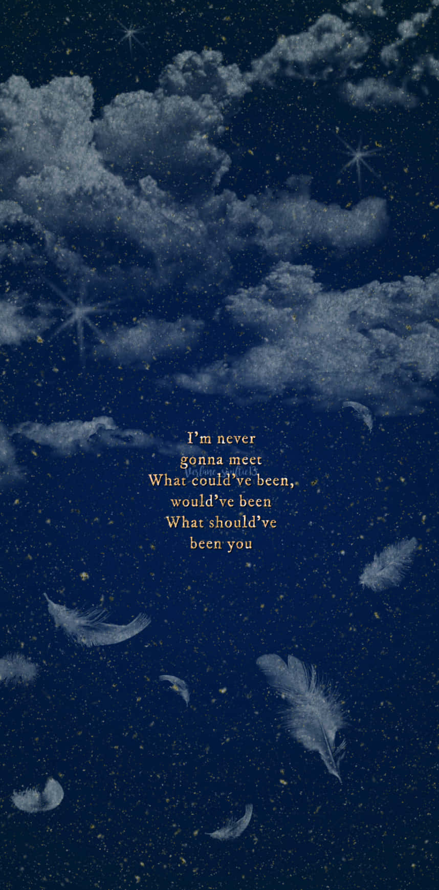Taylor Swift, starry night sky, glowing clouds, HD Phone Wallpaper