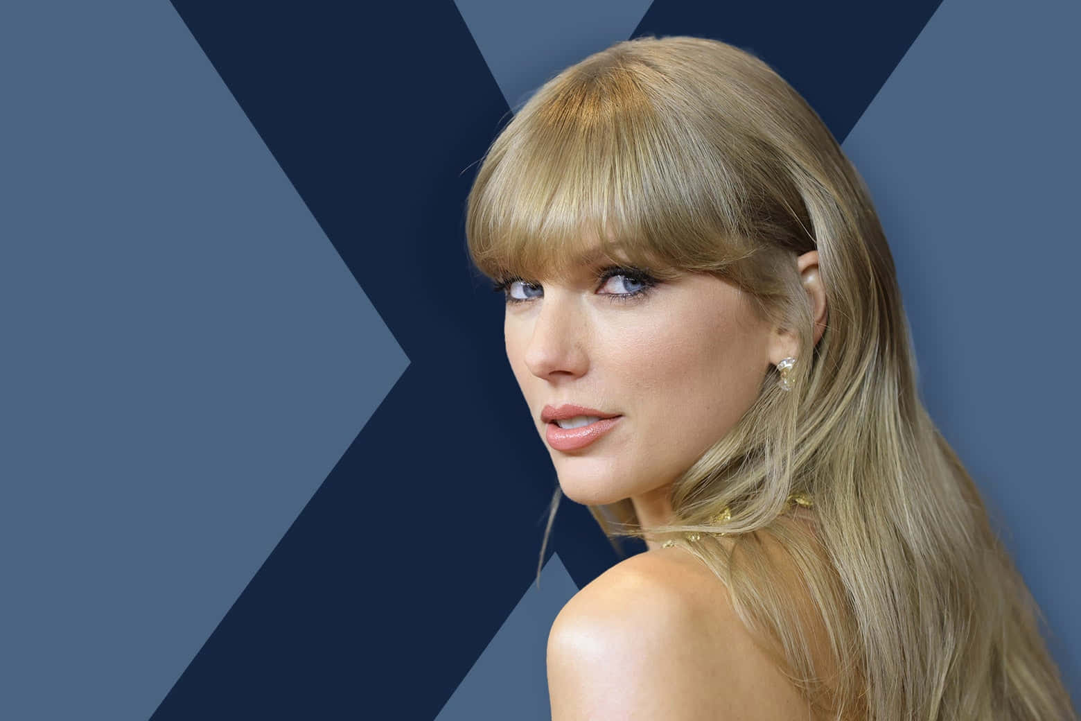 Taylor Swift, blonde hair, bangs, HD Desktop Wallpaper