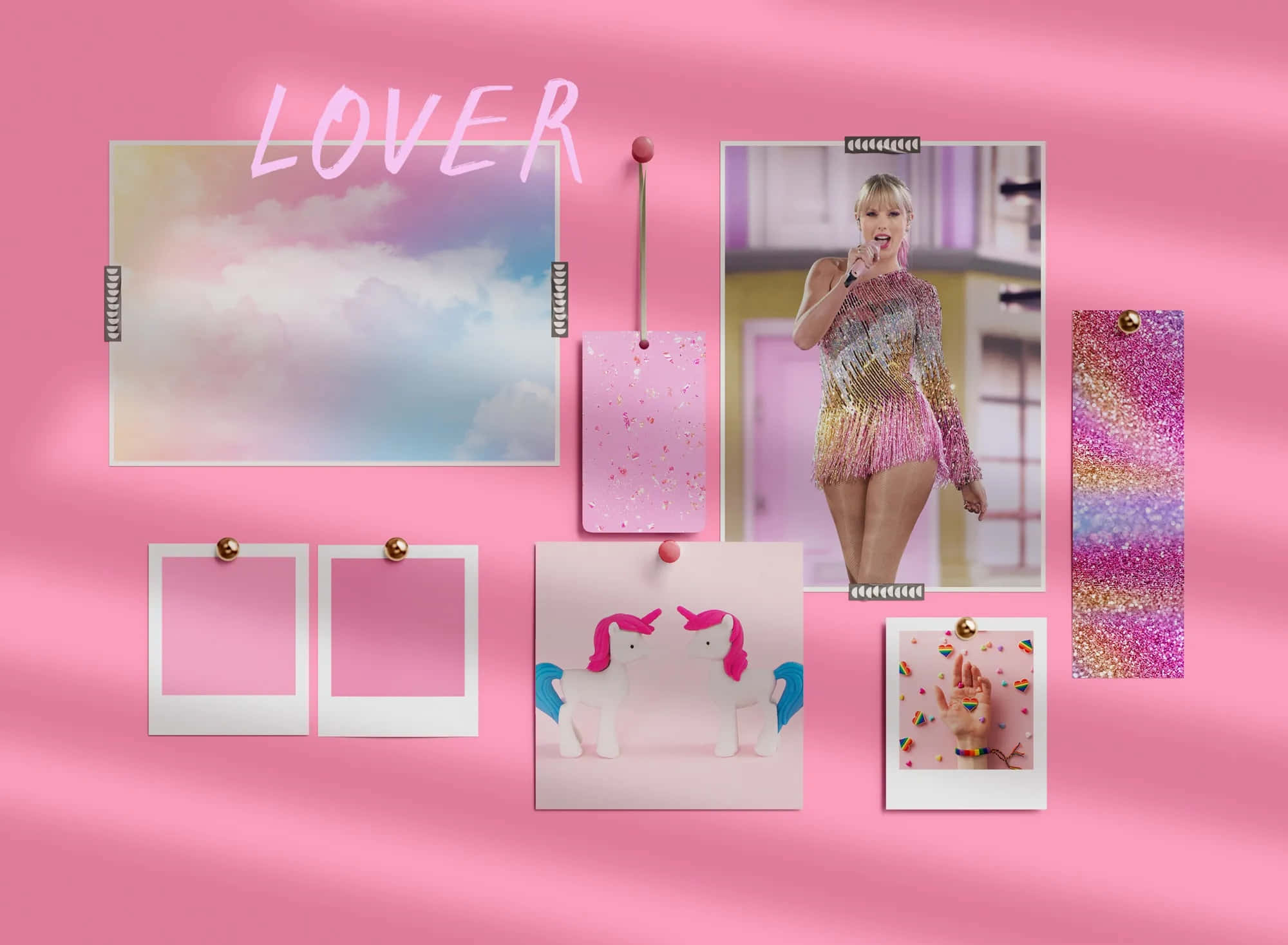 Taylor Swift, Lover, neon text, Full HD Desktop Wallpaper