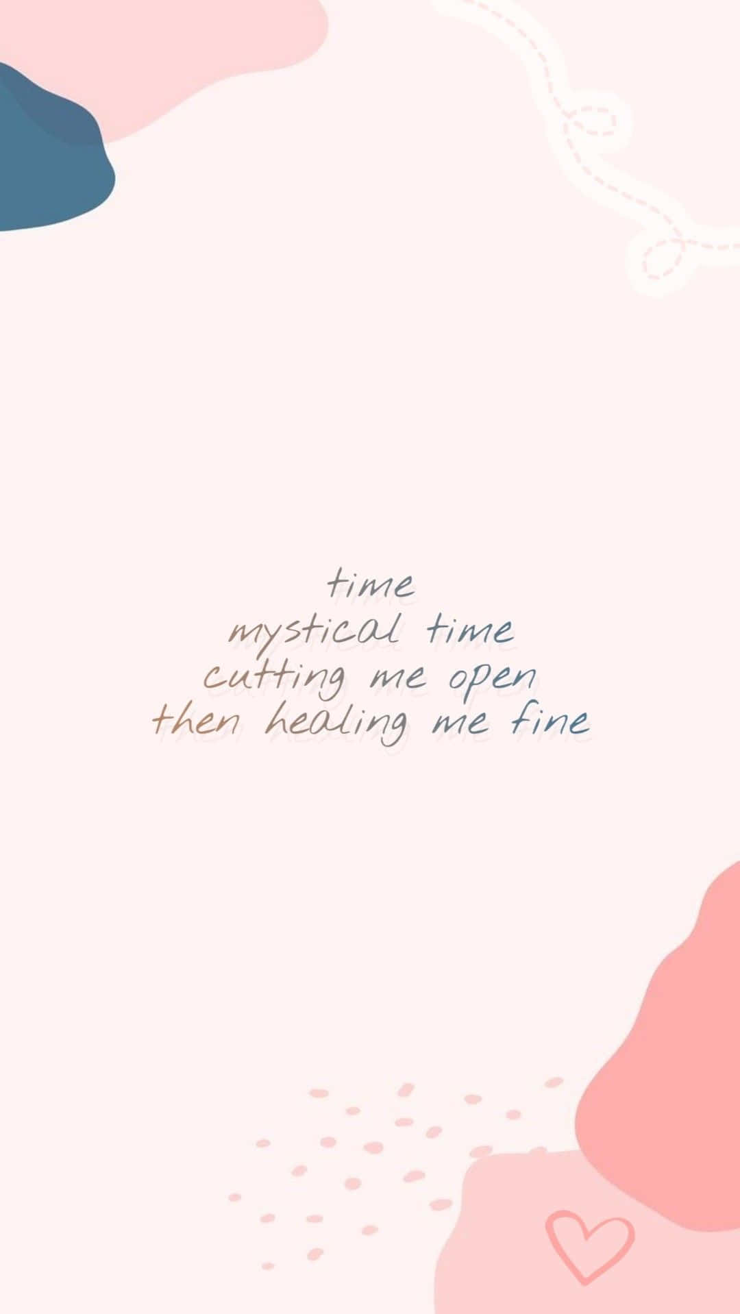 Taylor Swift Lyrics, Invisible String, handwritten text, HD Phone Wallpaper