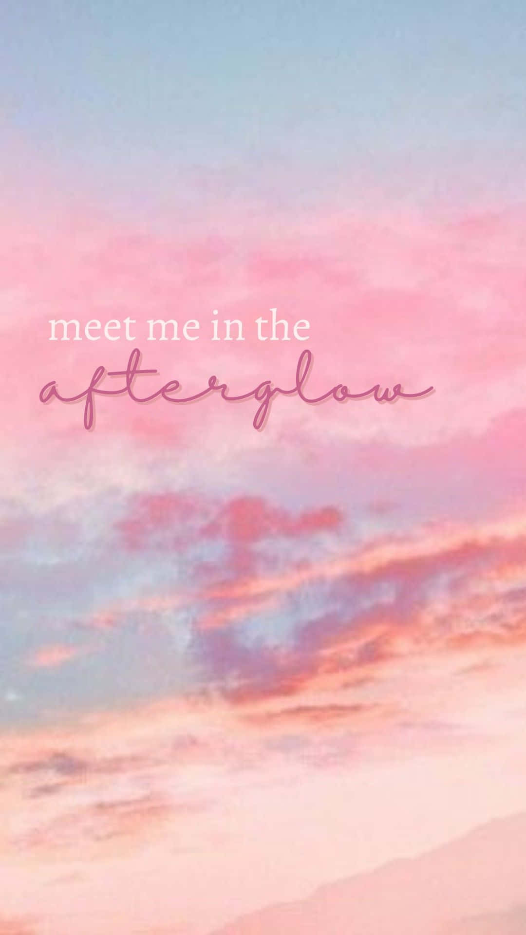pink aesthetic, afterglow sky, dusk, Full HD Phone Wallpaper
