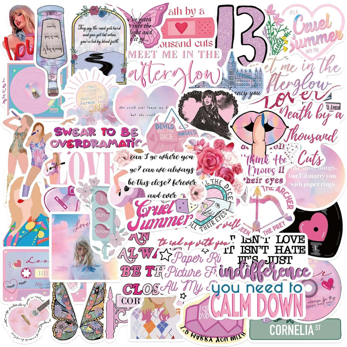 Taylor Swift Pink Aesthetic, pink, purple, SD Desktop Wallpaper