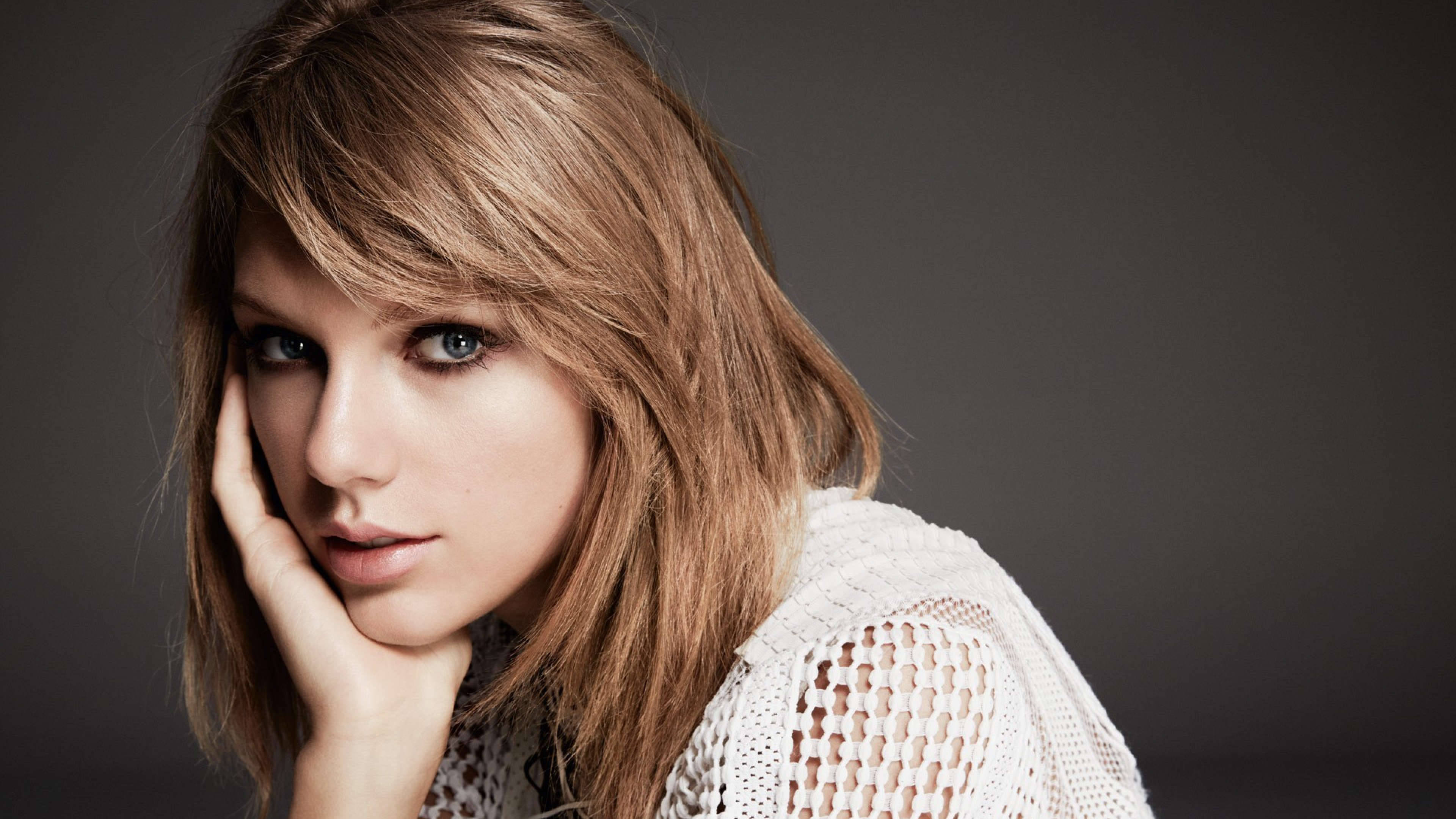 Taylor Swift, blonde hair, blue eyes, 4K Desktop Wallpaper