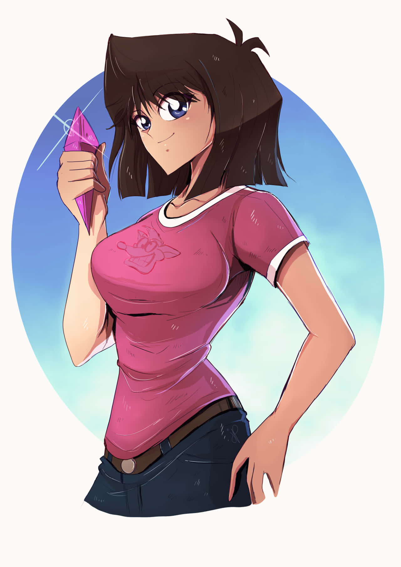 Tea Gardner, brown hair, blue eyes, HD Phone Wallpaper