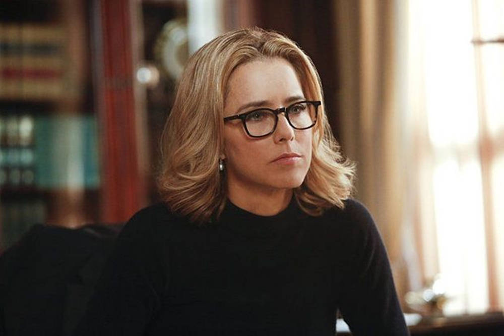 Téa Leoni, blonde hair, glasses, SD Desktop Wallpaper