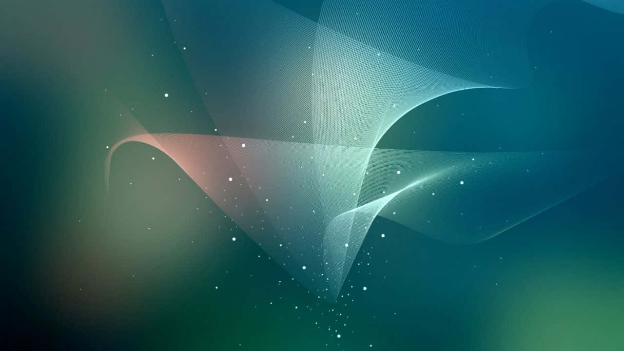 teal aesthetic laptop, digital waves, teal, HD Desktop Wallpaper