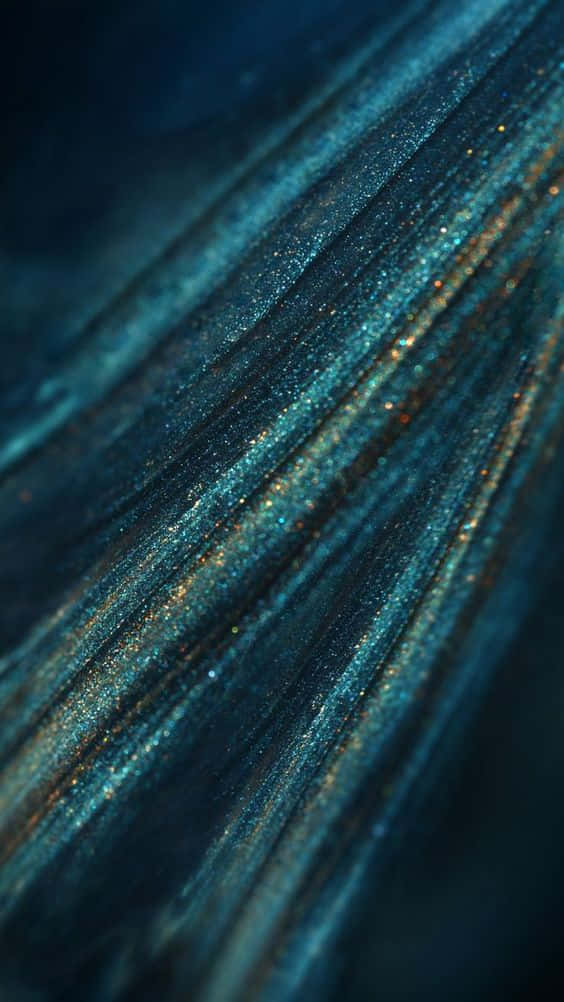 teal glitter, gold glitter, deep blue textured surface, SD Phone Wallpaper