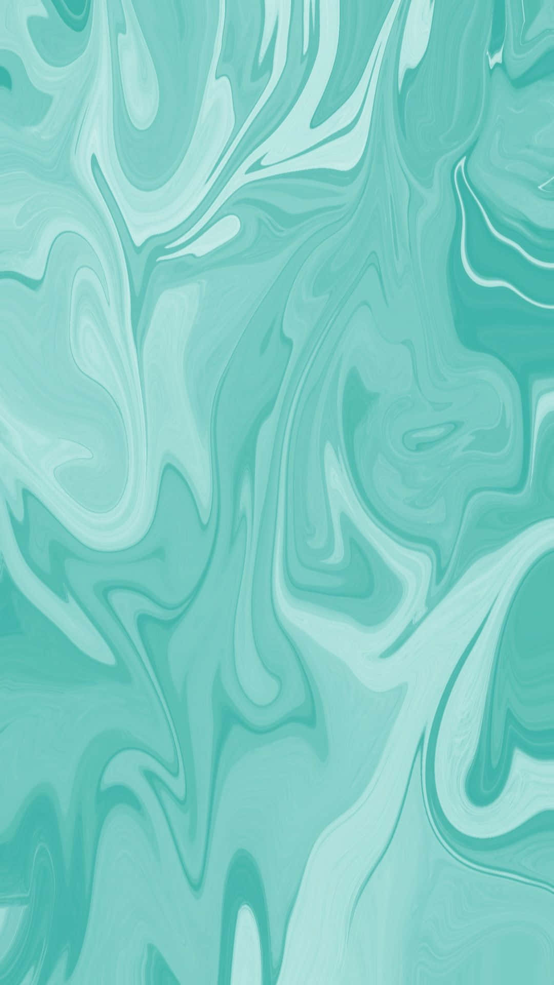 teal blue ocean waves, teal and white swirls, abstract pattern, Full HD Phone Wallpaper