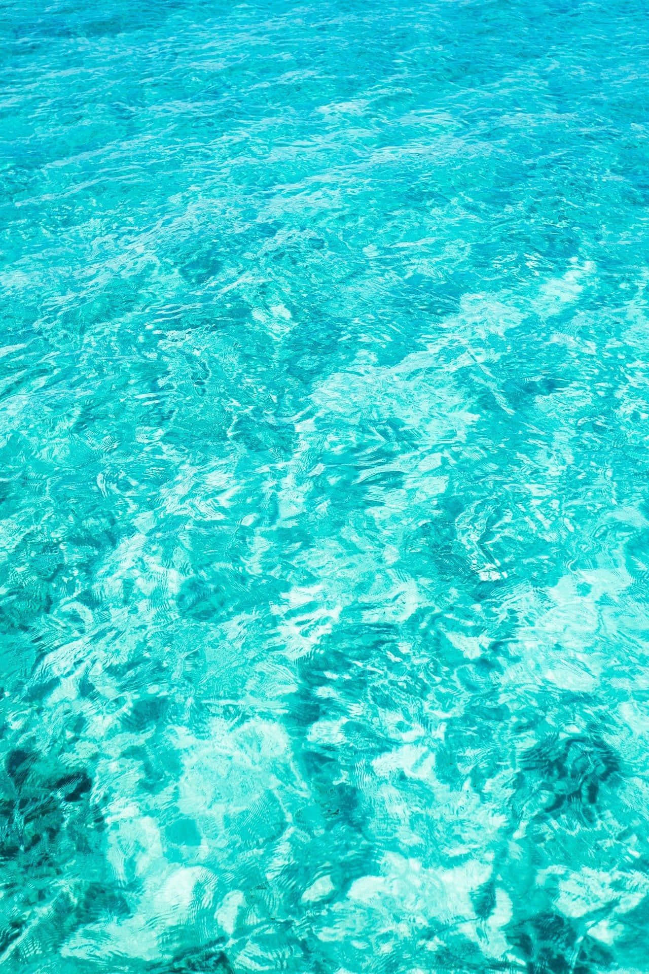 teal blue ocean, turquoise water, sunlight, Full HD Phone Wallpaper