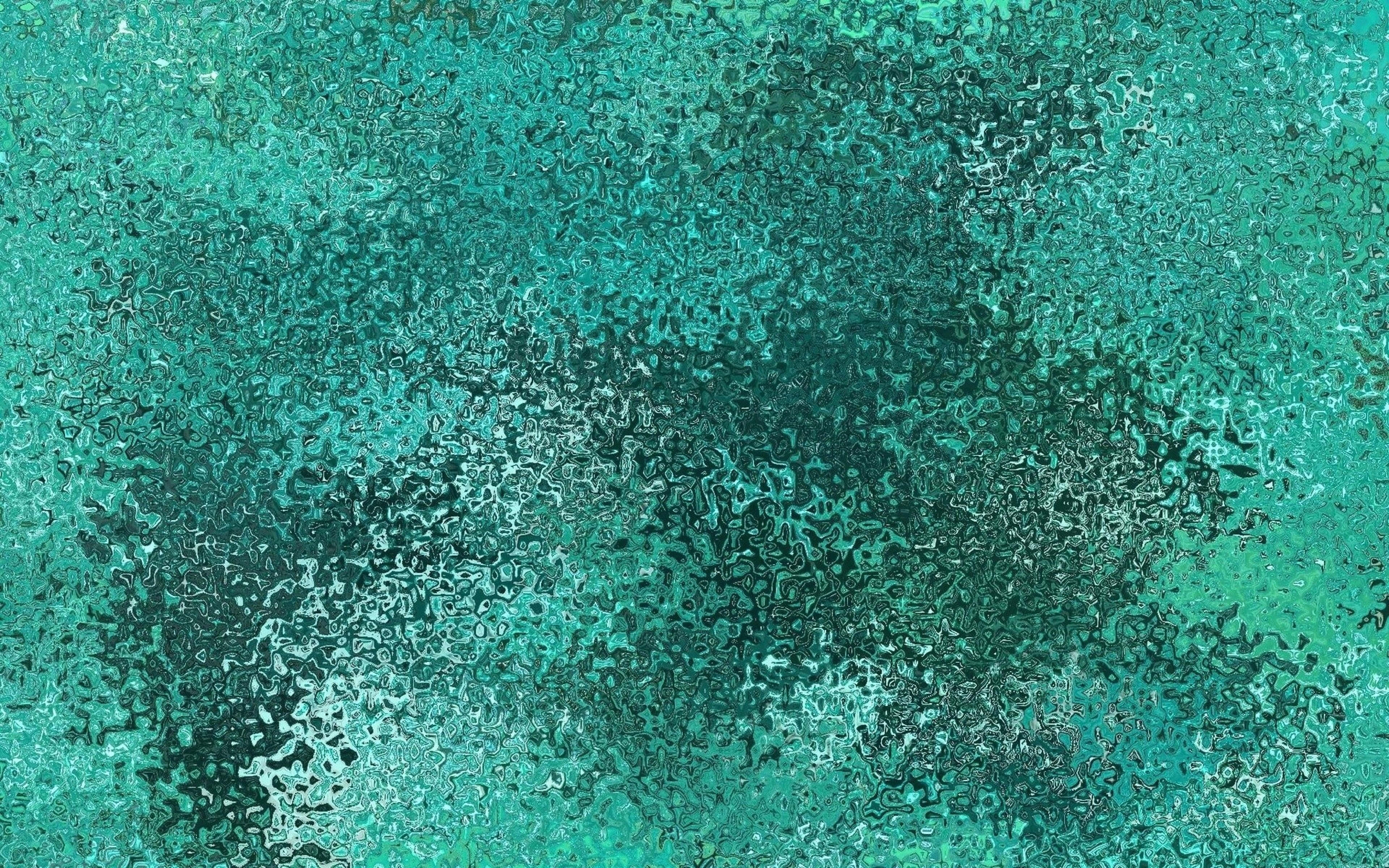teal blue ocean wave, vibrant abstract texture, swirling teal and dark green, 4K Desktop Wallpaper