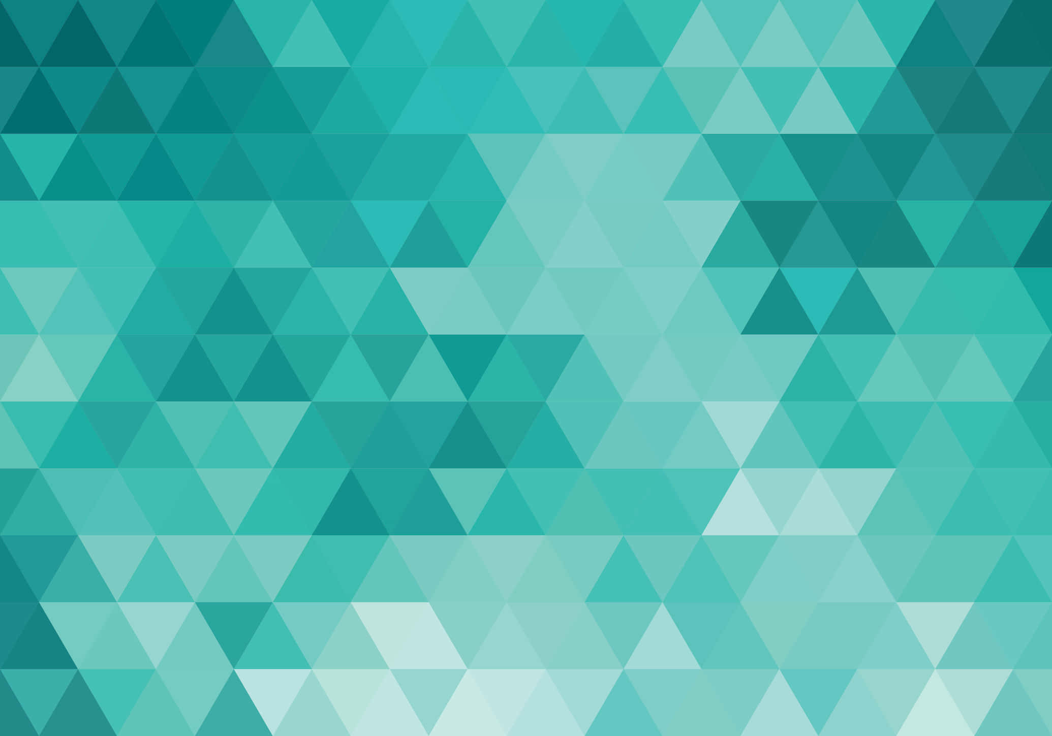 teal, turquoise, triangles, Full HD Desktop Wallpaper