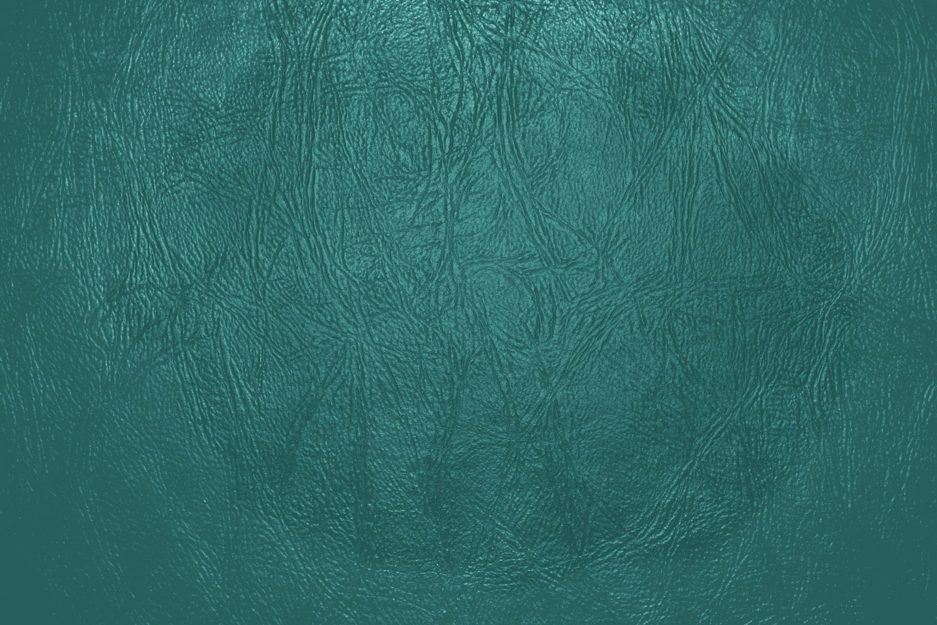 teal leather, textured, natural creases, 4K Desktop Wallpaper