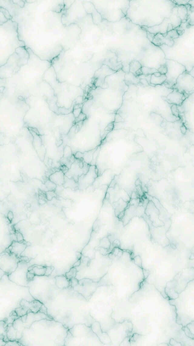 Teal Marble, white marble, swirling teal veins, SD Phone Wallpaper