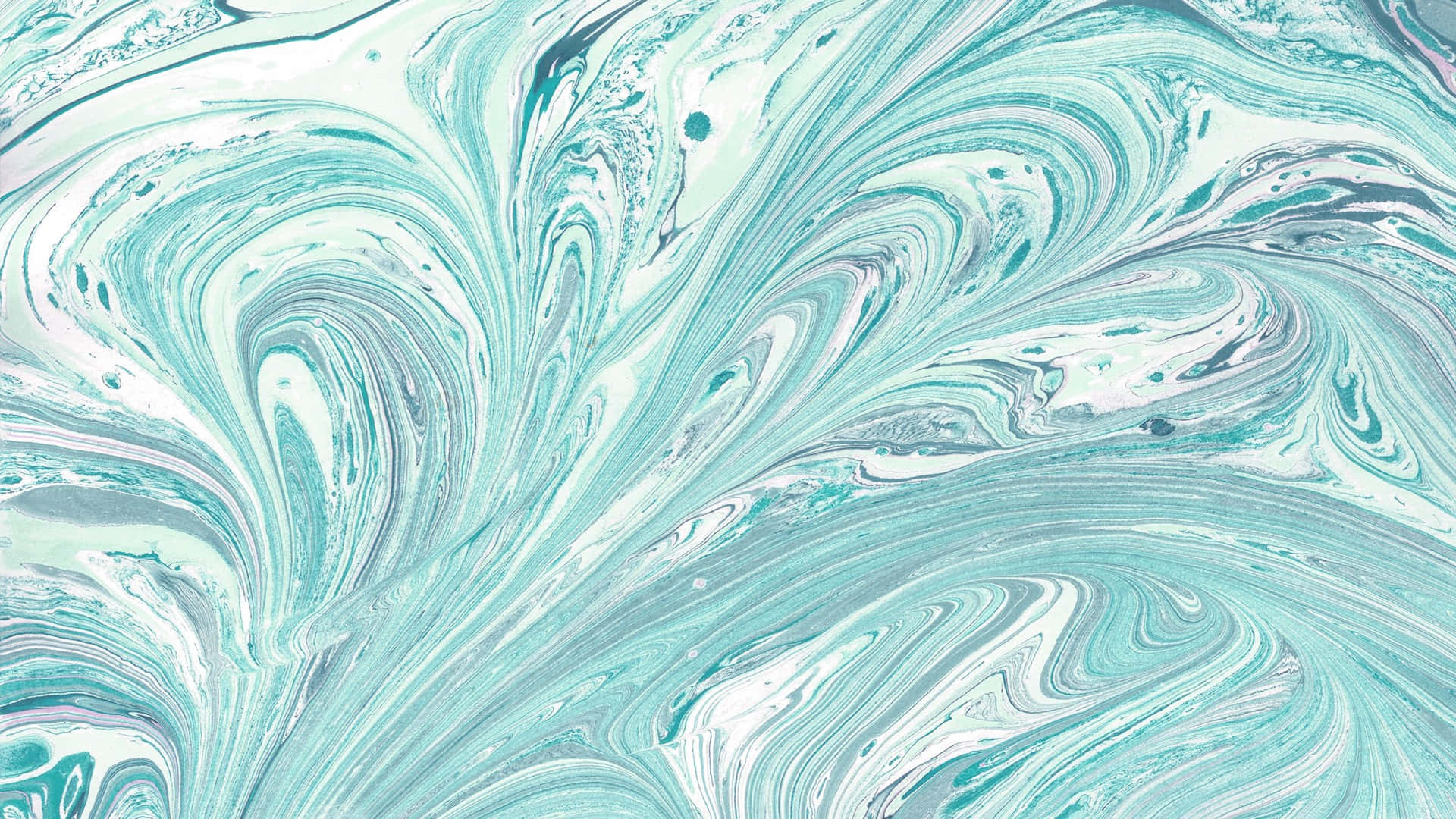 Teal Marble, marbled texture, fluid swirls, Full HD Desktop Wallpaper