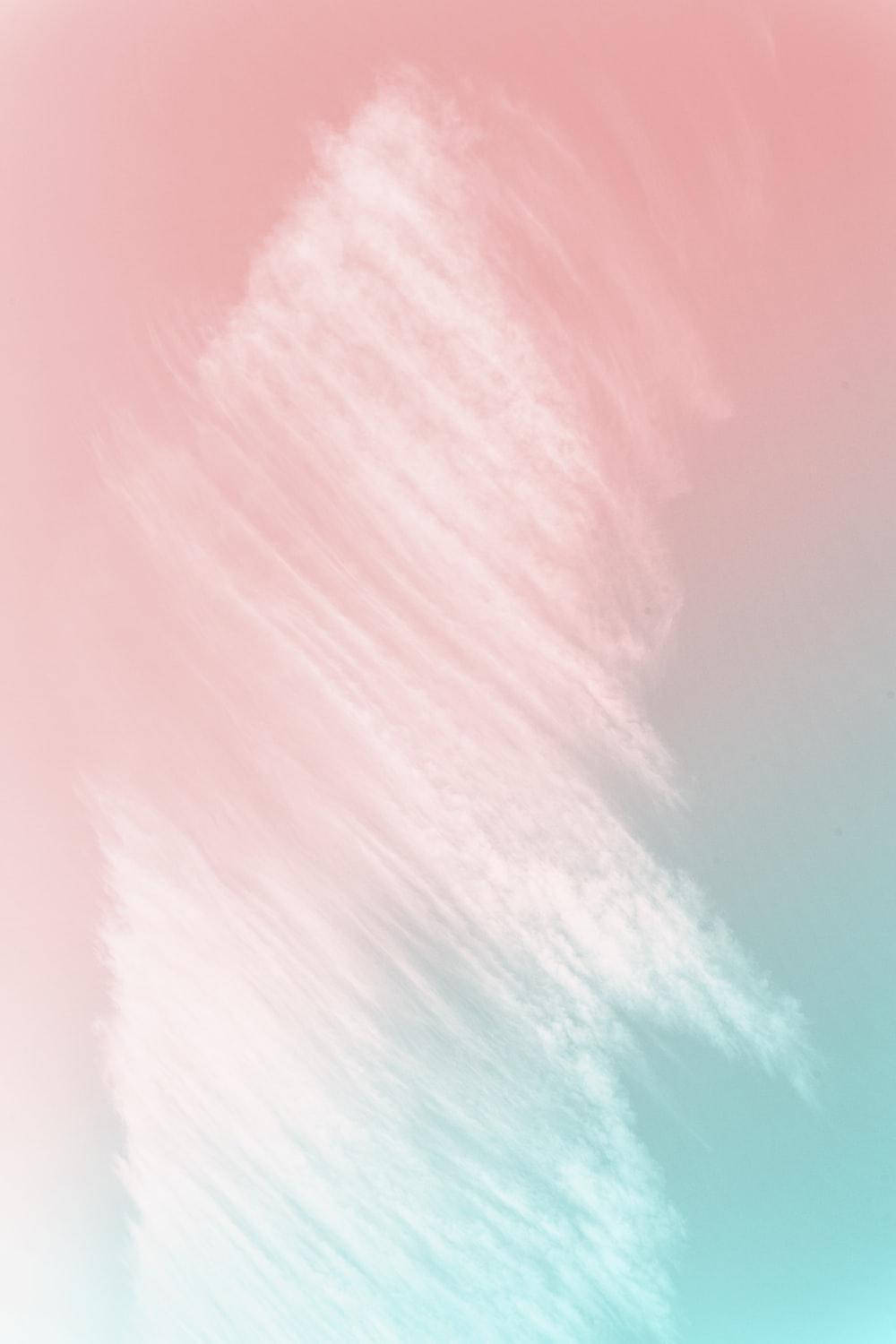 teal, pastel gradient, diagonal white brushstrokes, HD Phone Wallpaper