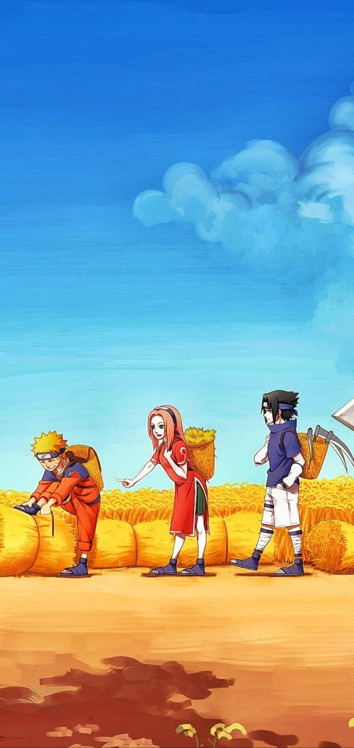 Team 7, Naruto, iPhone, HD Phone Wallpaper