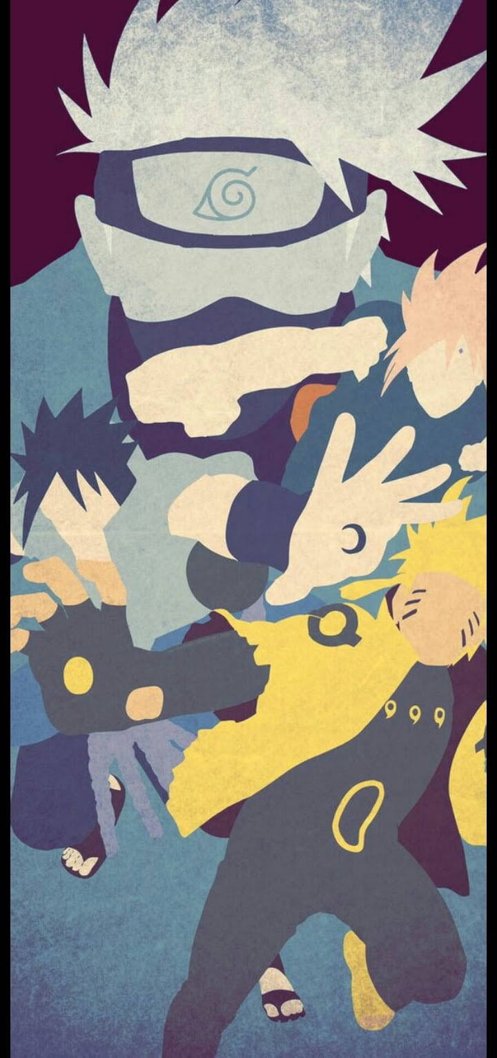 Team 7, Naruto, iPhone, HD Phone Wallpaper