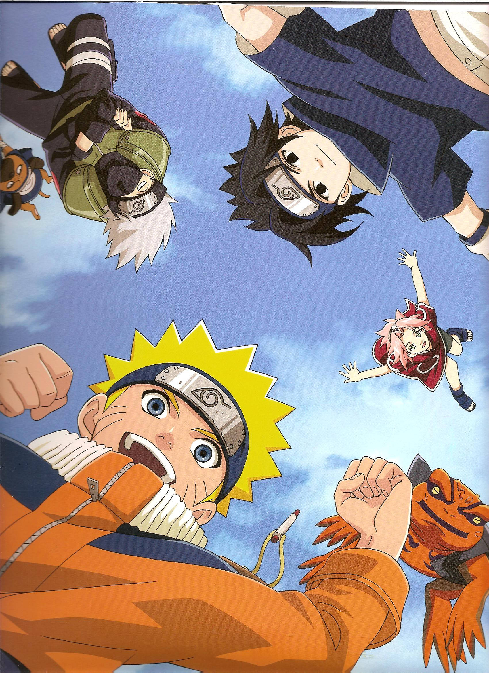 Team 7, Naruto, 4K, Full HD Phone Wallpaper