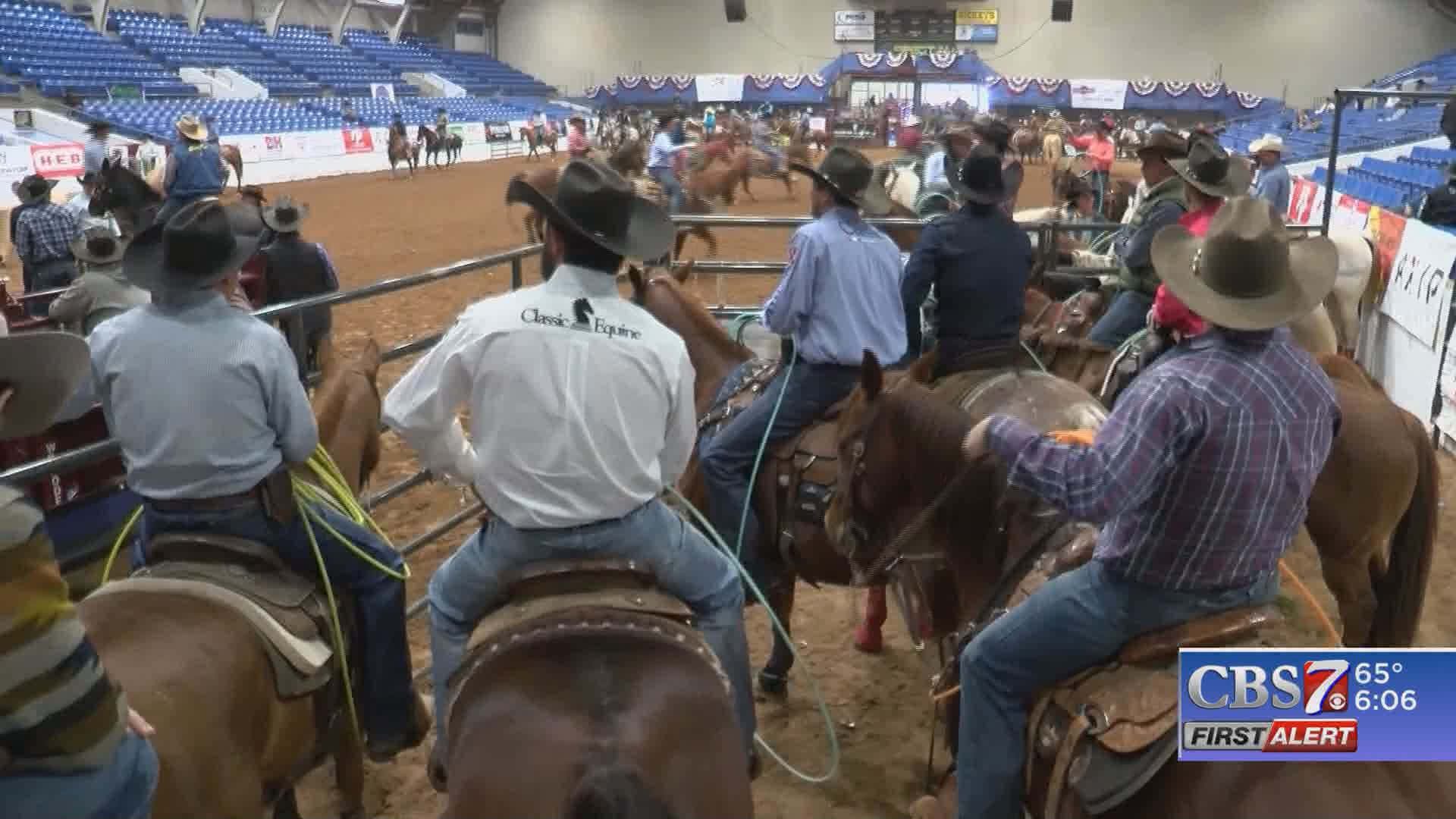 Team Roping, cowboy hats, jeans, Full HD Desktop Wallpaper