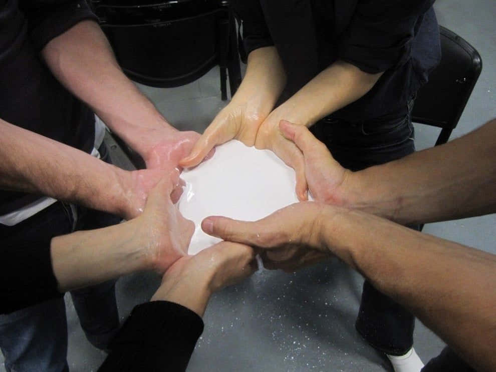 Teamwork Memes, white, viscous substance, SD Desktop Wallpaper