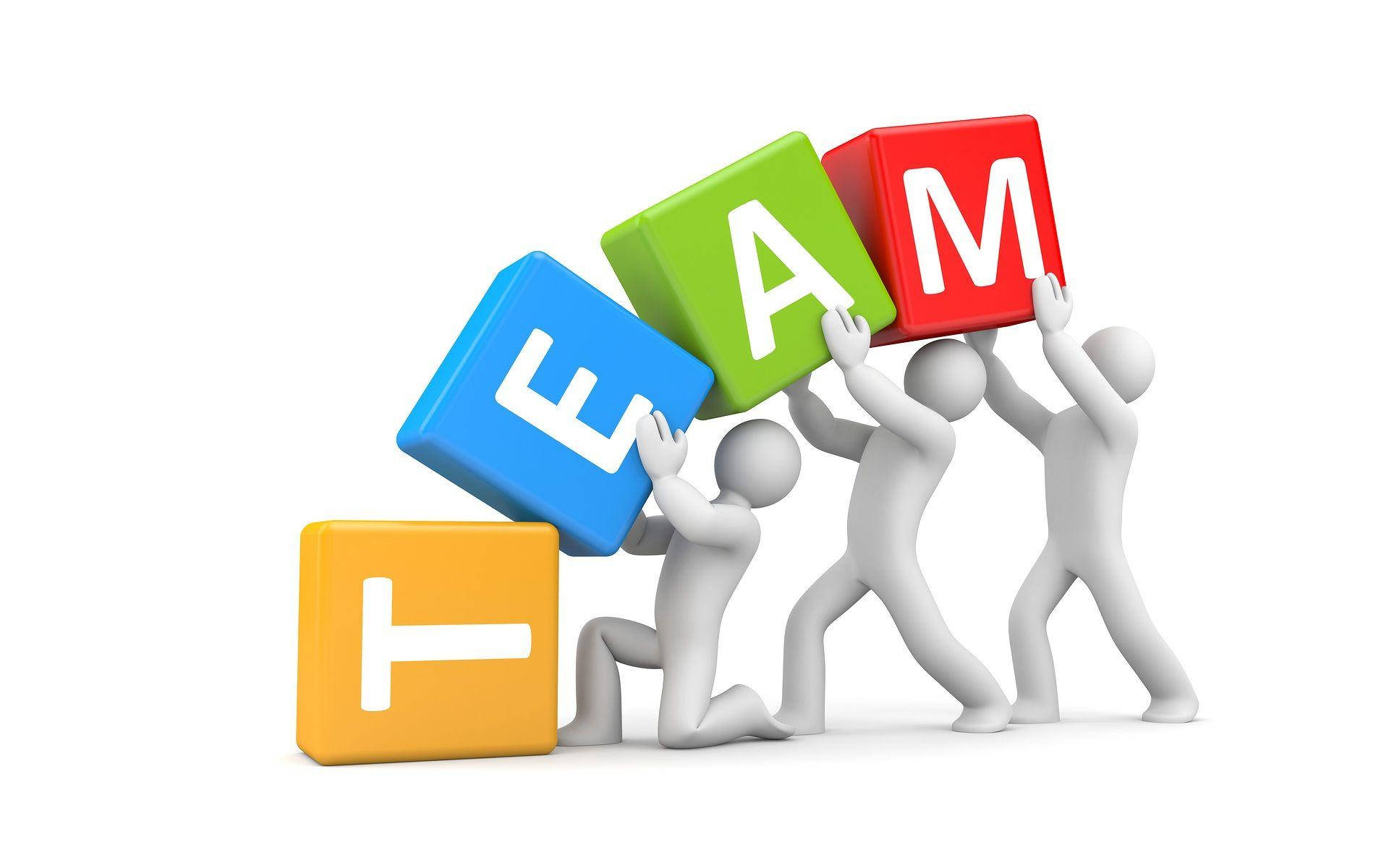 Teamwork, TEAM, vector art, Full HD Desktop Wallpaper