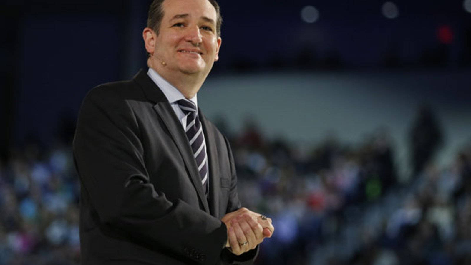 Ted Cruz, dark suit, striped tie, HD Desktop Wallpaper