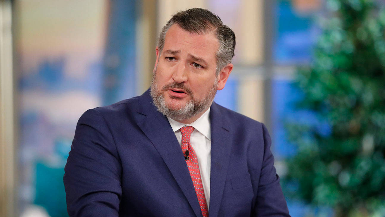 Ted Cruz, navy suit, red tie, HD Desktop Wallpaper