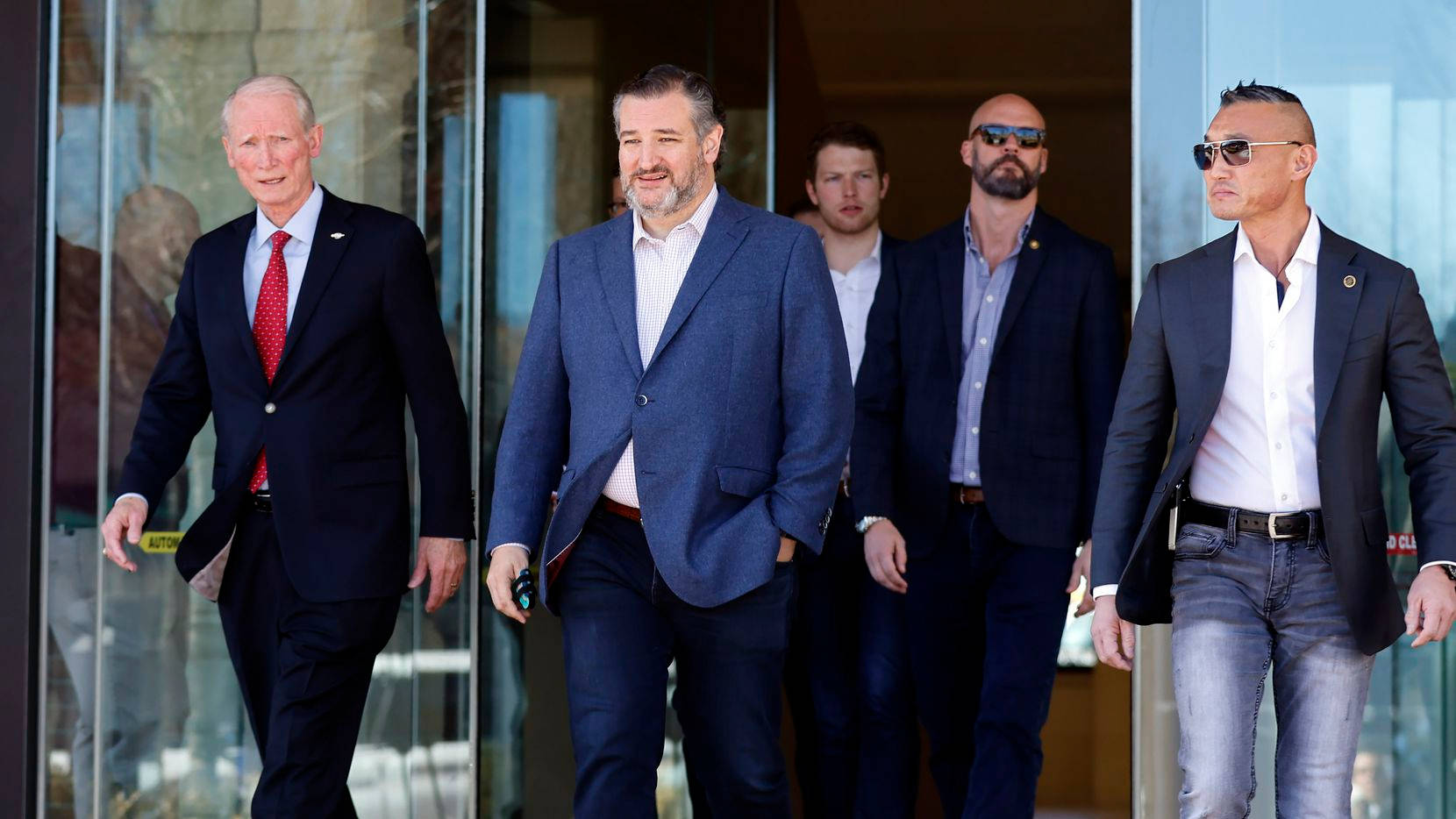 Ted Cruz, bodyguards, suits, HD Desktop Wallpaper