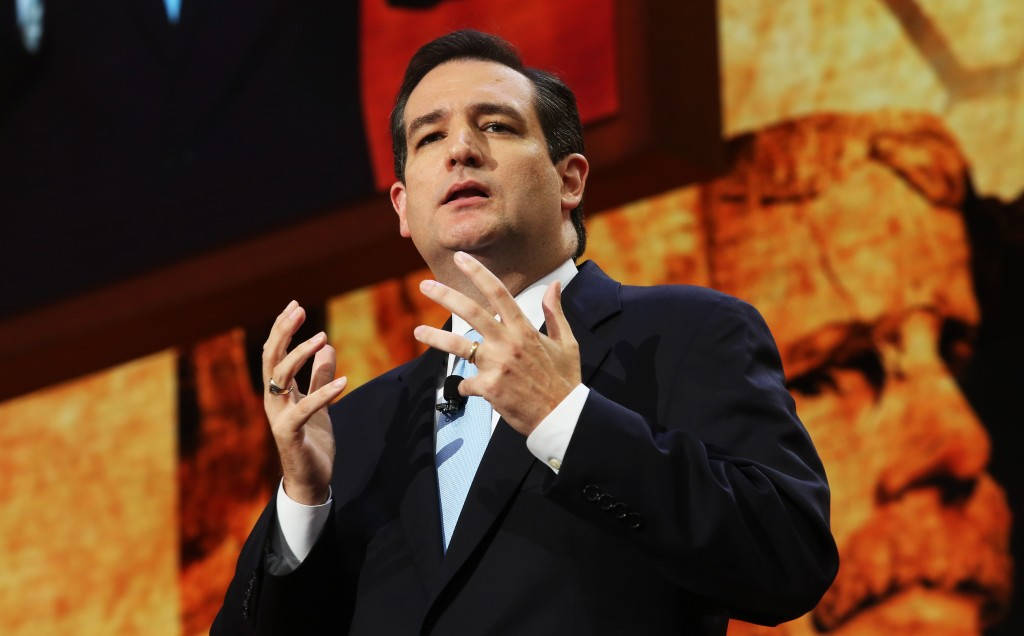 Ted Cruz, dark suit, stage, SD Desktop Wallpaper