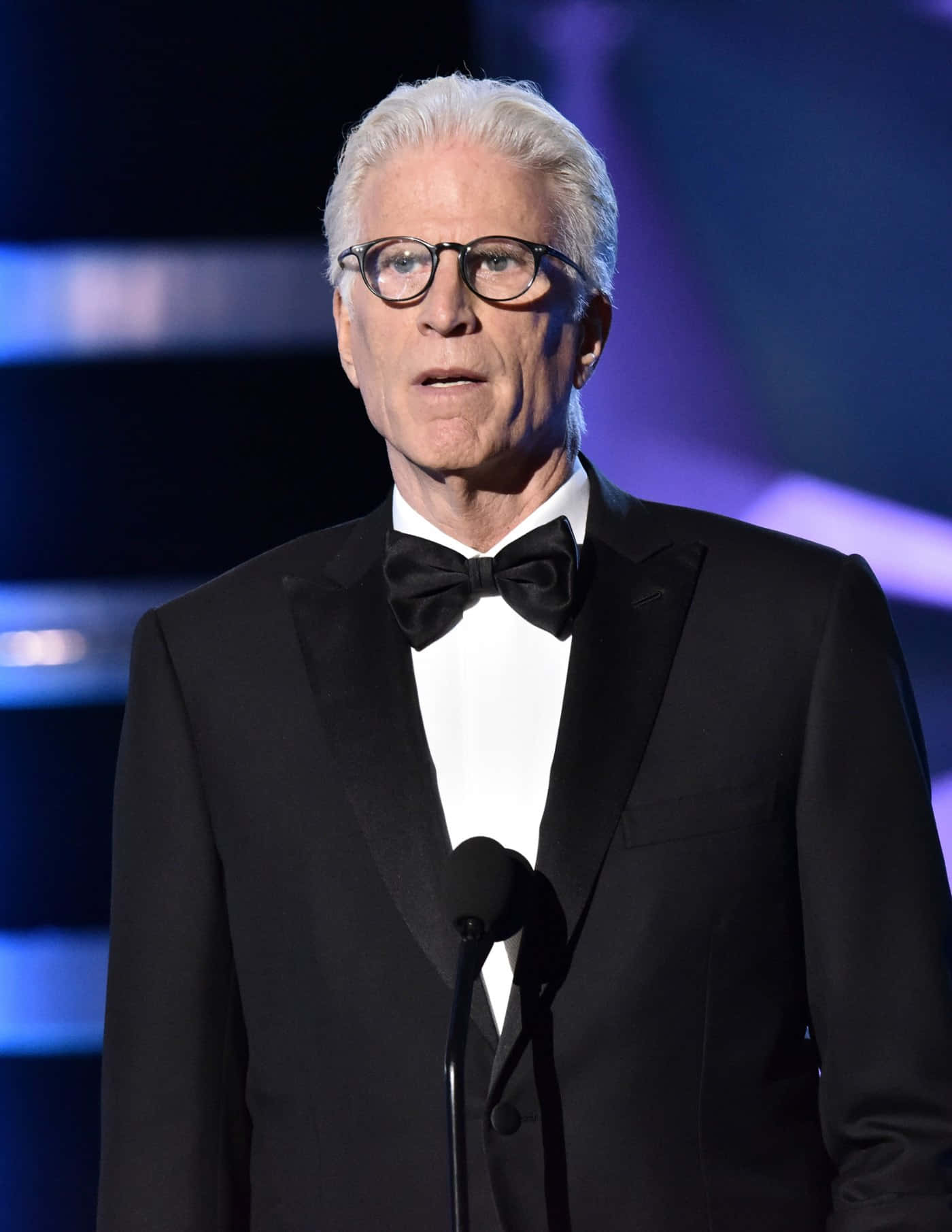 Ted Danson, white hair, glasses, HD Phone Wallpaper