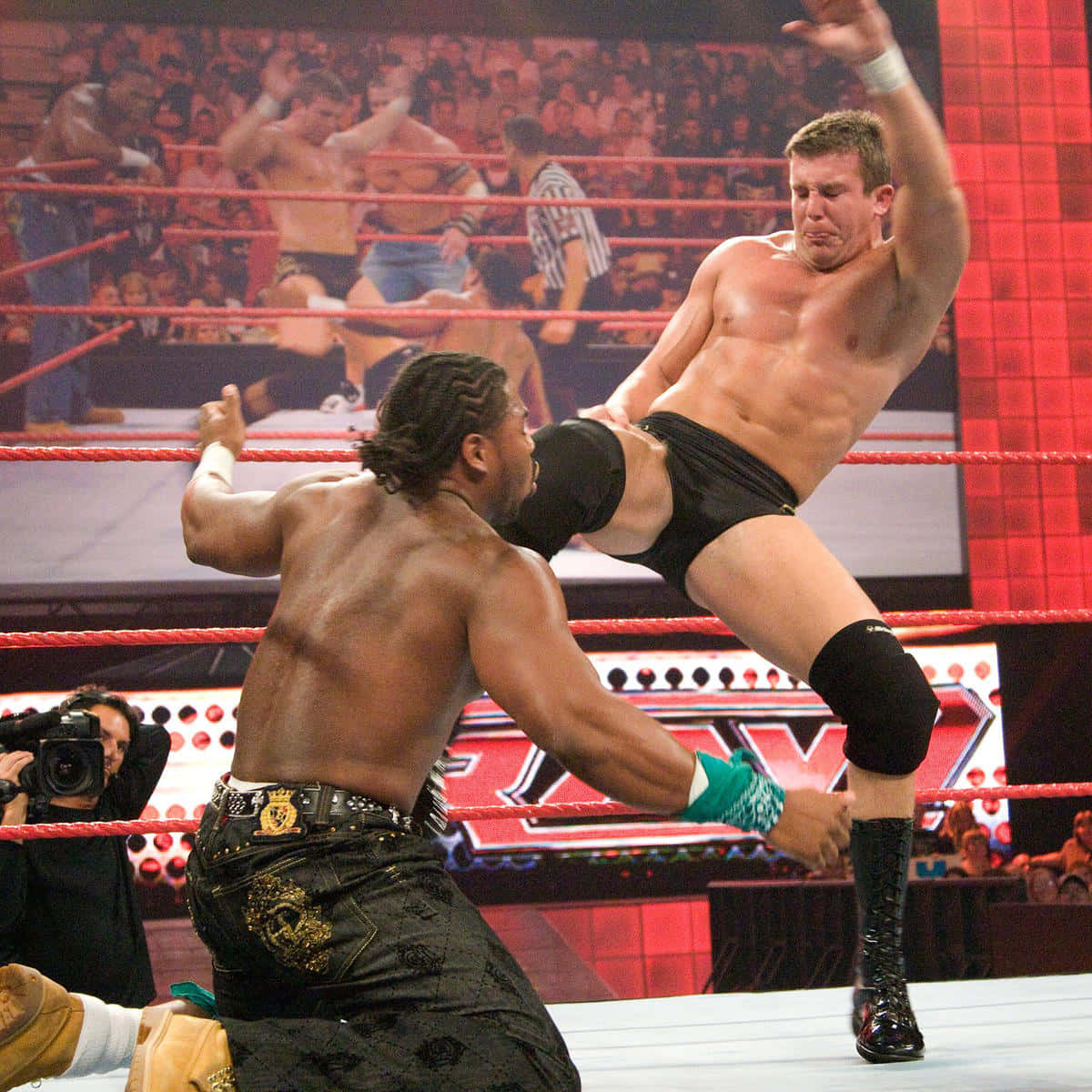 Ted Dibiase Jr., wrestler, ring, SD Desktop Wallpaper