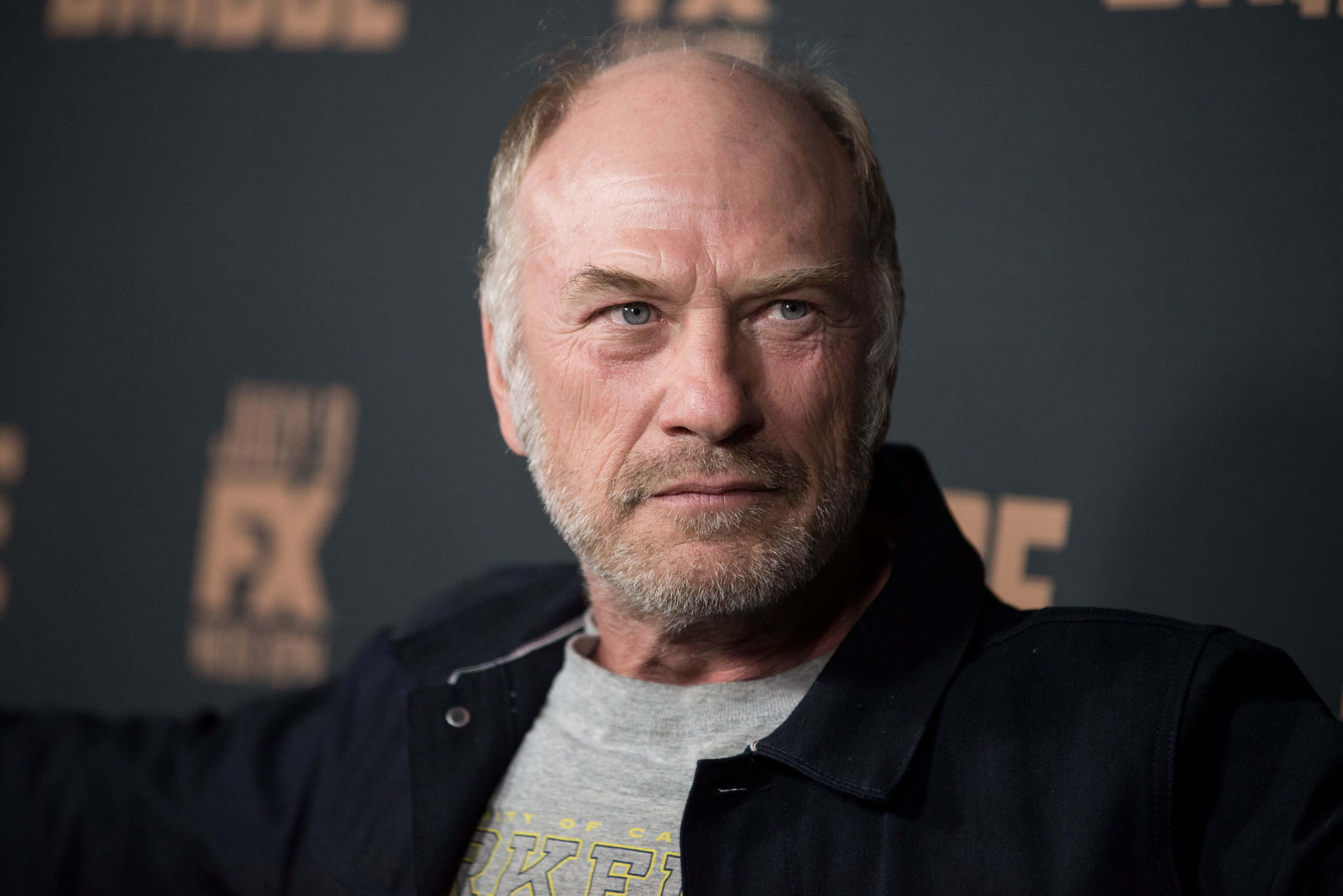 Ted Levine, black jacket, gray t-shirt, 2K Desktop Wallpaper