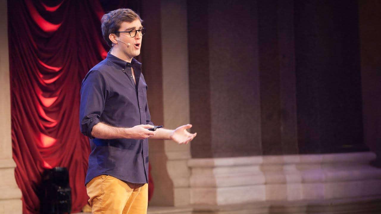 Tedx Talks, red curtains, stone columns, HD Desktop Wallpaper