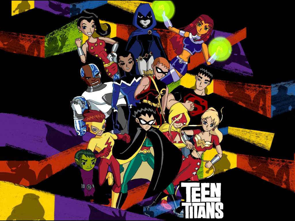 Teen Titans, Teen Titans Characters, animated, SD Desktop Wallpaper
